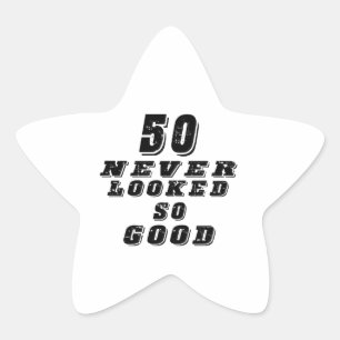 Sticker Étoile 50 non jamais regardés si bons