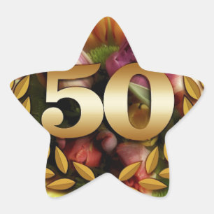 Sticker Étoile 50e anniversaire