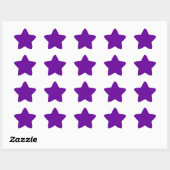 Sticker Étoile 660099 Violet (Feuille)
