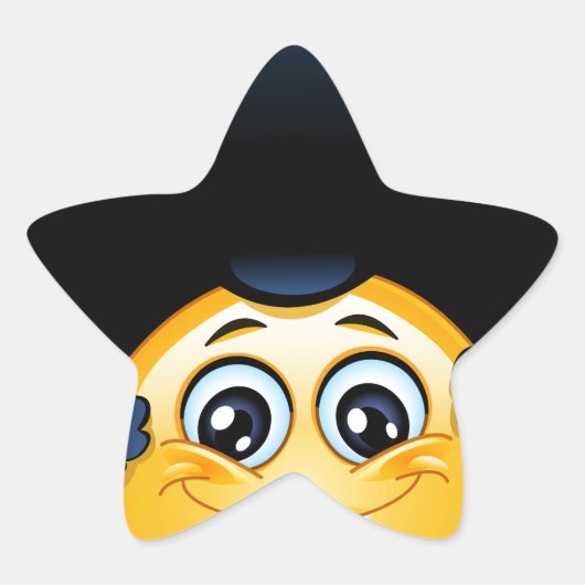 Sticker Étoile afro émoji (Devant)