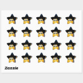 Sticker Étoile afro emojis (Feuille)