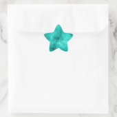Sticker Étoile aqua cool (Sac)
