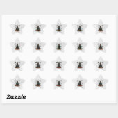 Sticker Étoile Arbre de citrouille de vacances (Feuille)