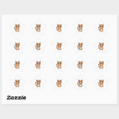 Sticker Étoile art de chat (Feuille)