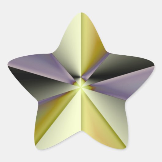 Sticker Étoile Astra Metallica (Devant)