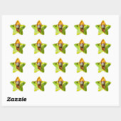 Sticker Étoile attachement calme (Feuille)