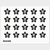 Sticker Étoile Awesome Anniversaire 2024 Leap Day Leap Année 29 f (Feuille)