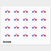 Sticker Étoile Axolotl (Feuille)