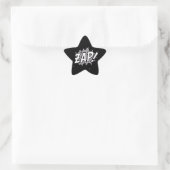 Sticker Étoile B&Wzappower (Sac)