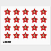 Sticker Étoile Barack Obama (Feuille)