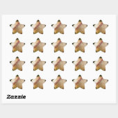 Sticker Étoile Baseball (Feuille)