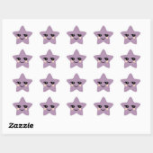 STICKER ÉTOILE BÂTIMENTS À ÉTOILES À FACE (Feuille)
