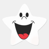 Sticker Étoile Beau sourire (Devant)