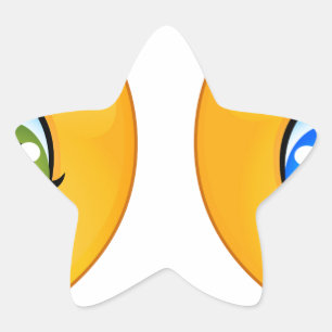 Sticker Étoile bébé émoticônes