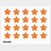 STICKER ÉTOILE BÉNÉVOLE (Feuille)