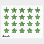 Sticker Étoile Bijou Alien (Feuille)