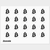 Sticker Étoile Bitcoin 13 (Feuille)
