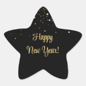 Sticker Étoile Bites & Bubbles New Years Eve (Devant)