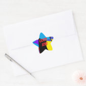 Sticker Étoile Bon travail (Enveloppe)