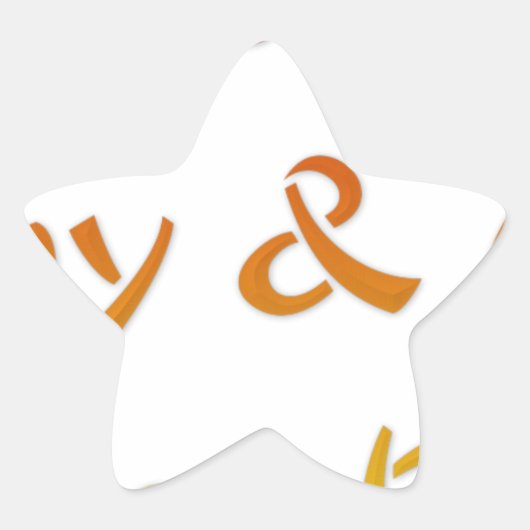 Sticker Étoile Bonne journée et une meilleure conception de texte (Devant)