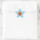 Sticker Étoile Bouton mignon Berry (Sac)