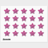 Sticker Étoile Cactus (Feuille)