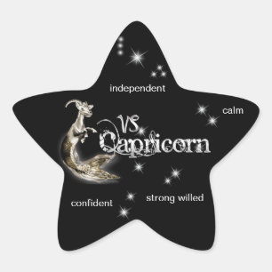 Sticker Étoile Cartouches Capricorne