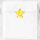 STICKER ÉTOILE CHAÎNES DE SOLEIL GANESH (Sac)