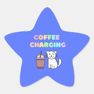Sticker Étoile charge de café