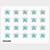 Sticker Étoile Chick d'ingénierie #3 (Feuille)