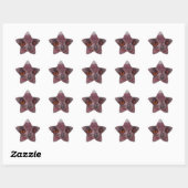 Sticker Étoile Chouette éthérée (Feuille)