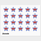 STICKER ÉTOILE CHRISTMAS CORONER (Feuille)