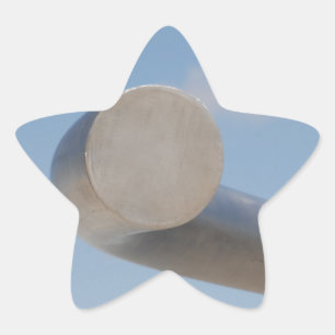 Sticker Étoile Ciel bleu métallique