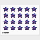 Sticker Étoile Ciel sans limites - Eaux profondes (Feuille)
