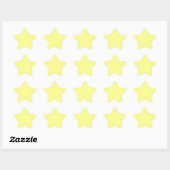 Sticker Étoile Citron Sorbet (Feuille)
