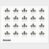 Sticker Étoile Clavier pour piano (Feuille)