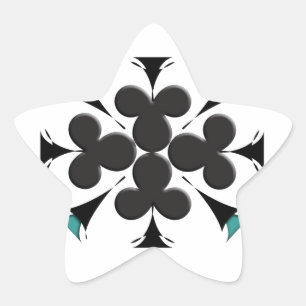 Sticker Étoile Clubs