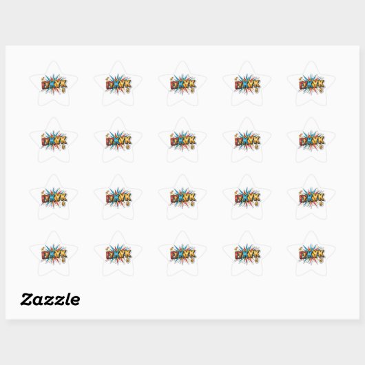 Sticker Étoile Collection ViralVibes (Feuille)
