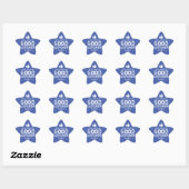 Sticker Étoile Commentaires positifs Bon enseignant à l'écoute (Feuille)