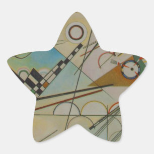 Sticker Étoile Composition Kandinsky VIII