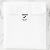 Sticker Étoile Conception de Handball cool tendance (Sac)