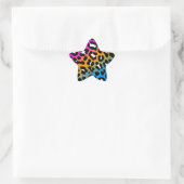 Sticker Étoile Corey Tiger 80s Leopard Spots (Multicolor) (Sac)