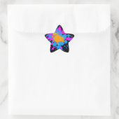 Sticker Étoile Corey Tiger 80s Splatter Paint (Sac)