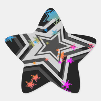 Sticker Étoile Corey Tiger 80s Stars Vintage