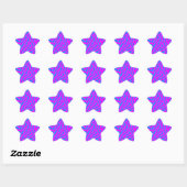Sticker Étoile Corey Tiger 80s Tiger Stripes (Feuille)
