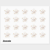 Sticker Étoile Cosy Cookie Delights (Blanc) (Feuille)