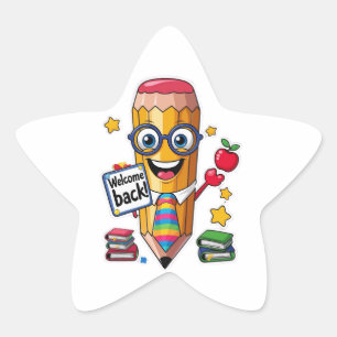Sticker Étoile Coup d'oeil – Bienvenue !