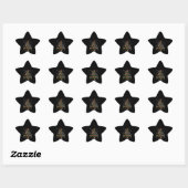 Sticker Étoile Covered By Flashlight (Feuille)