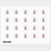 Sticker Étoile Crazy Grateful Et Merci (Feuille)