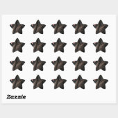 Sticker Étoile Cygne noir (Feuille)